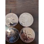 (20) Morgue Anne $2 2017 Zombuck 1oz copper coins