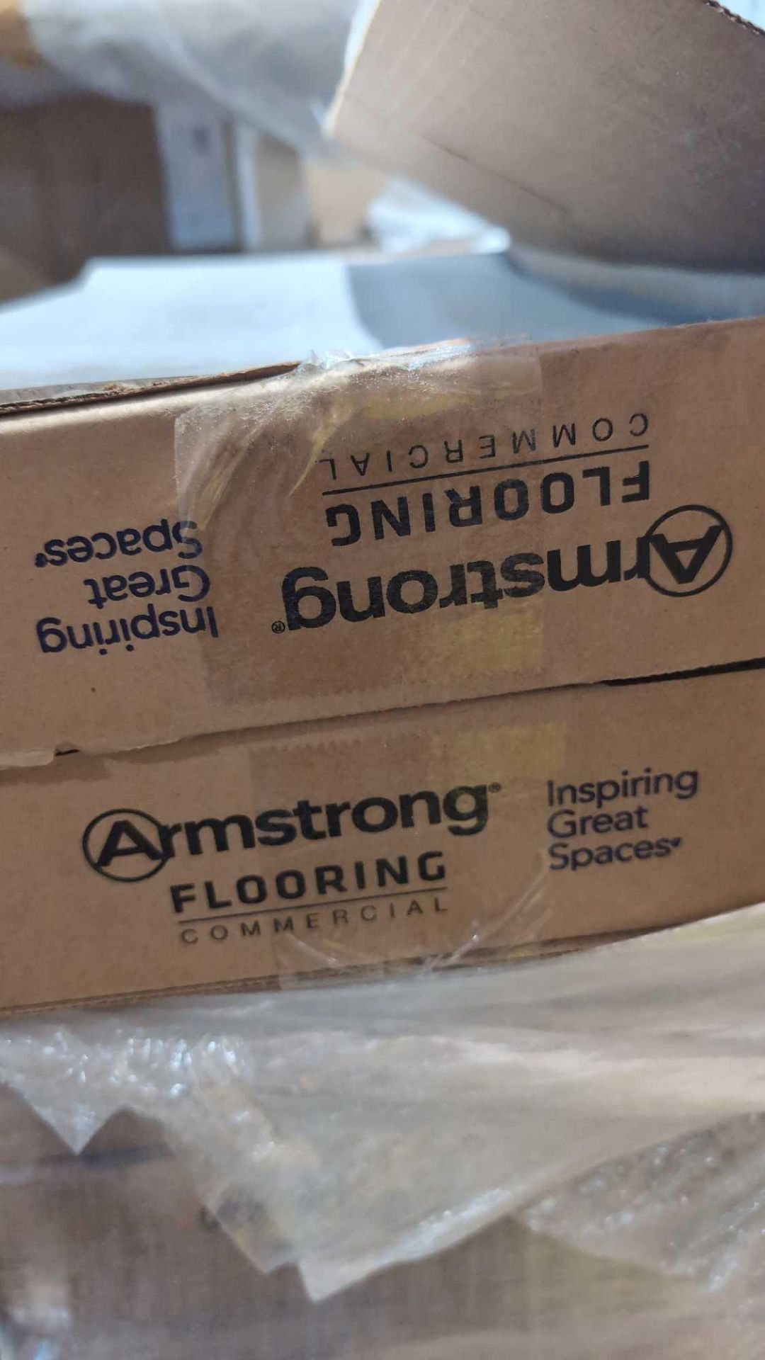 Boxes of Armstrong Commercial Flooring - Image 4 of 8