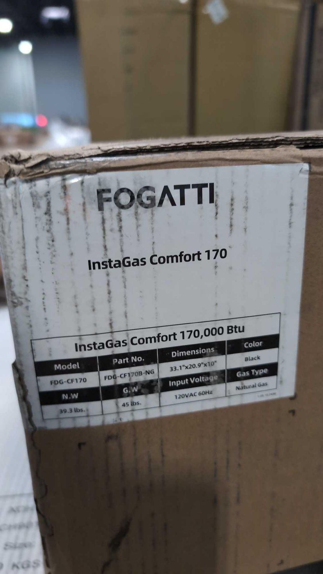 Fogatti instagas Comfort tankless water heater, Full and Queen mattresses, and more - Image 5 of 5