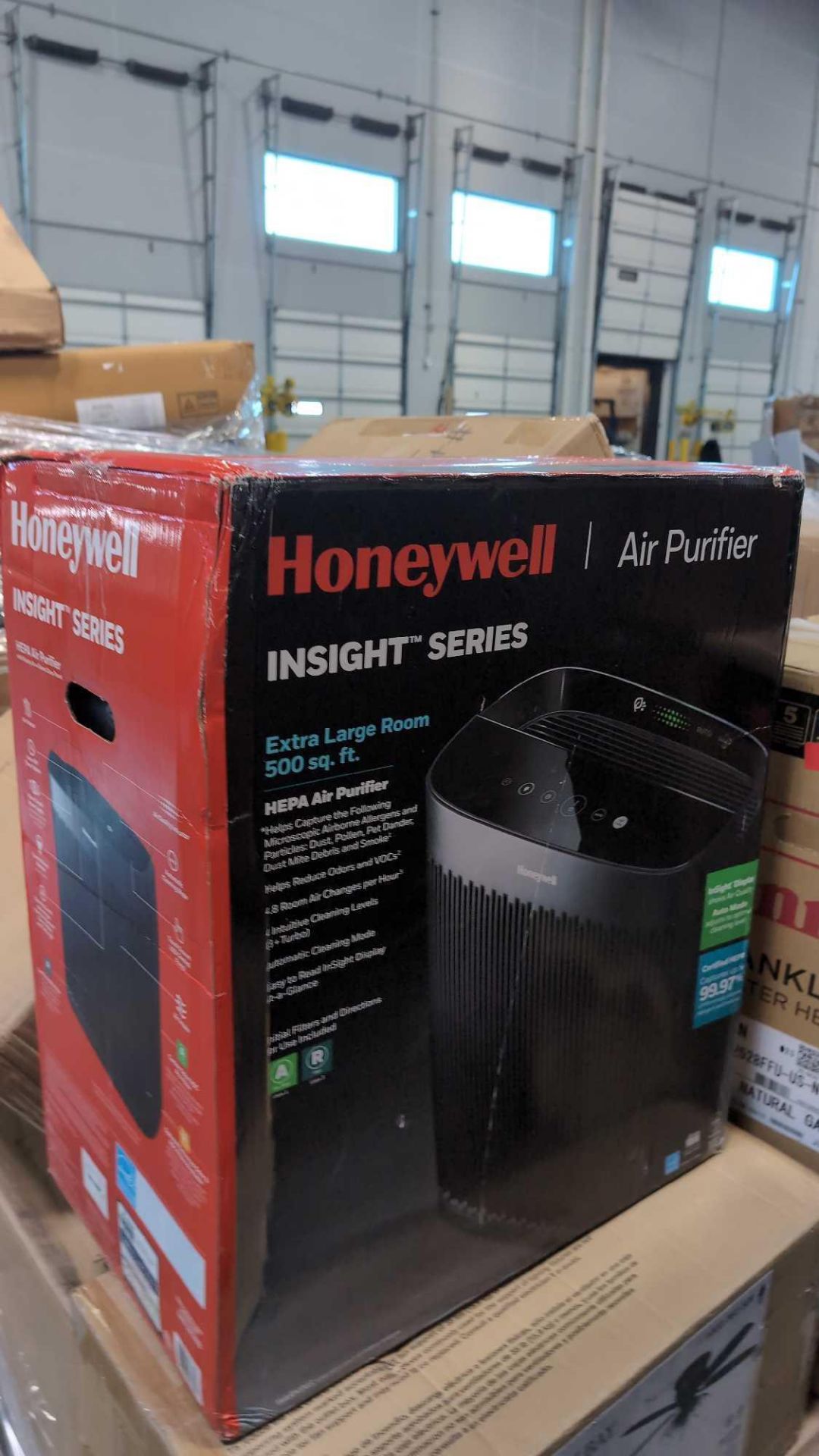 Honeywell Air purifer, Ceiling Fan, rinnai tankless water heater V75i, Pet fence pen, foam mats and - Image 6 of 13