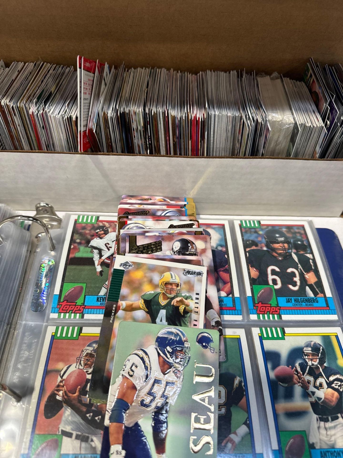 large lot of football cards - Image 15 of 19