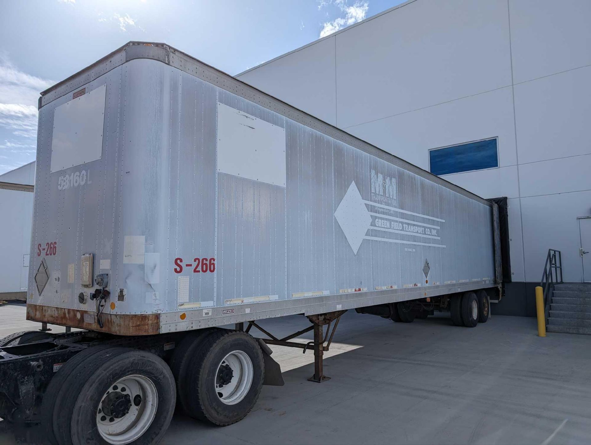 1995 commercial trailer Lufkin 48'