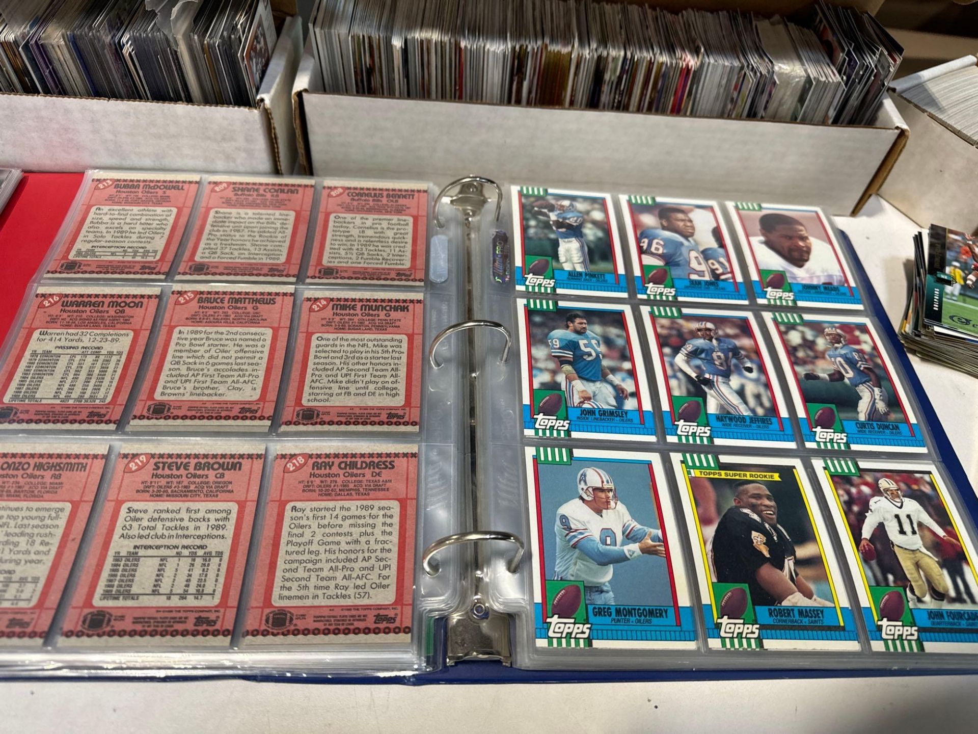 large lot of football cards - Image 12 of 19