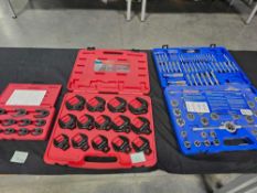 multiple tooling and socket sets