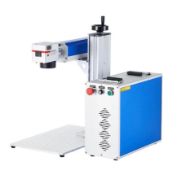 A dece oasis bicycle, Omtech LYF-30BWD SPLIT FIBER MARKING MACHINE, water and electric magnetic rowe