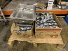 Chafer pan w/ 2 boxes of fuel (located offsite at: Located at: 3785 W 1987 S. SLC, UT 84104 pick-up