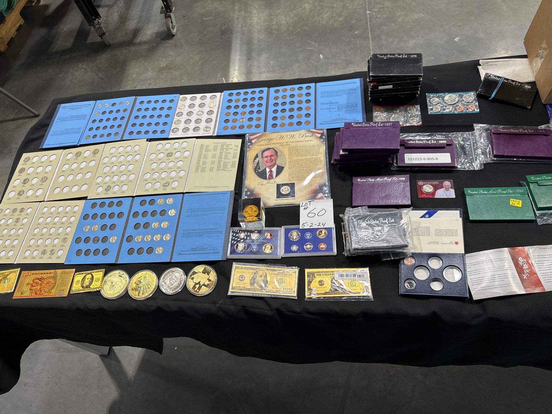 Misc coin Lot, proof sets, pennies and more