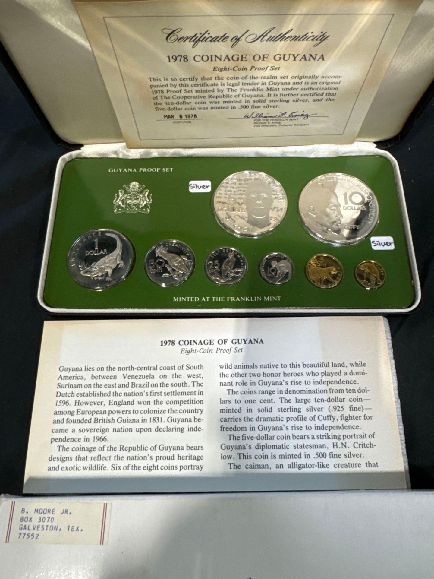 Misc coins and Currency Silver Certificate, Mercury Dimes, Pennies, Proof sets, Funny back, start no - Image 9 of 12