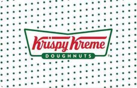 50 Krispy Kreme Gift cards $10 Ea. $500 Value