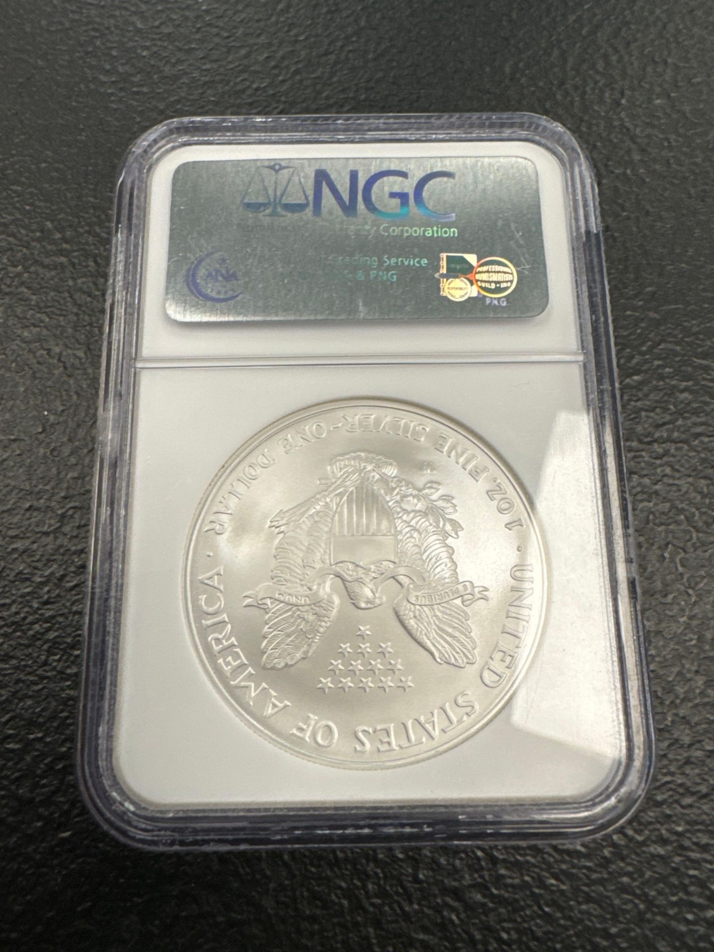 2-2007 Silver Eagles, certified MS69 and MS70 - Image 3 of 5