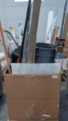 tool storage, Ladders, Rug, Poles, garbage cans and more