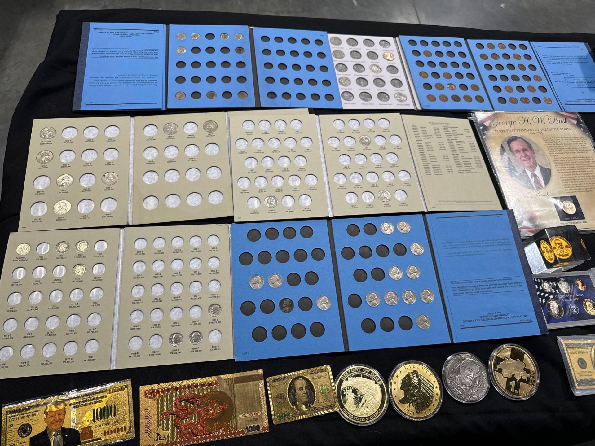 Misc coin Lot, proof sets, pennies and more - Image 2 of 7