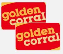 20- $25 Golden Corral Gift Cards ($500 total value) verified