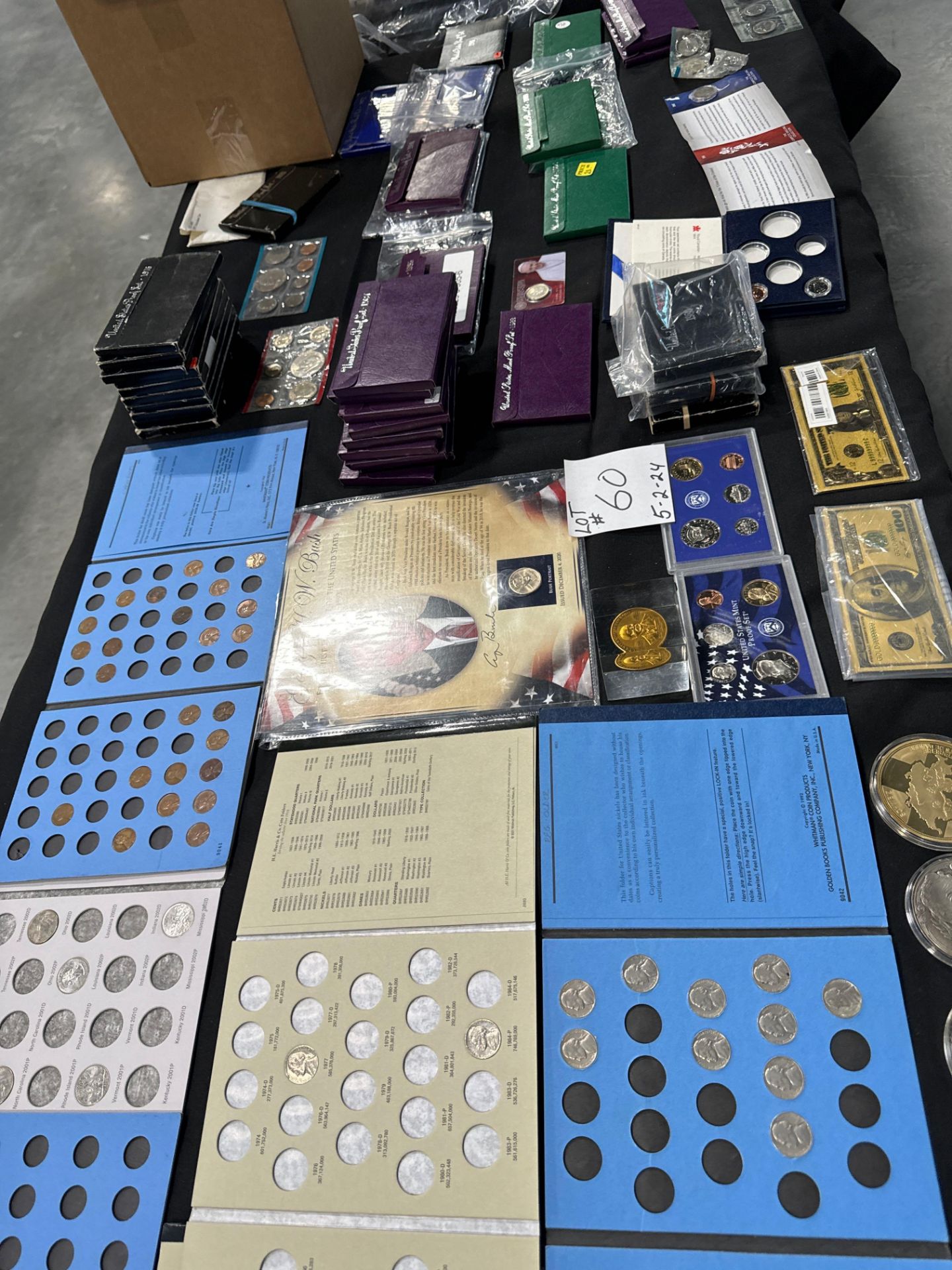 Misc coin Lot, proof sets, pennies and more - Image 3 of 7