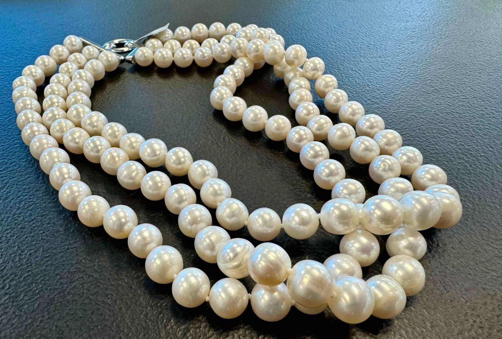 3 Strand Pearl Necklaces $1200 Retail - Image 5 of 5