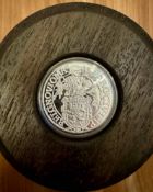 Official Restrike: Lion Dollar 2022 Silver 1 oz, COA, case