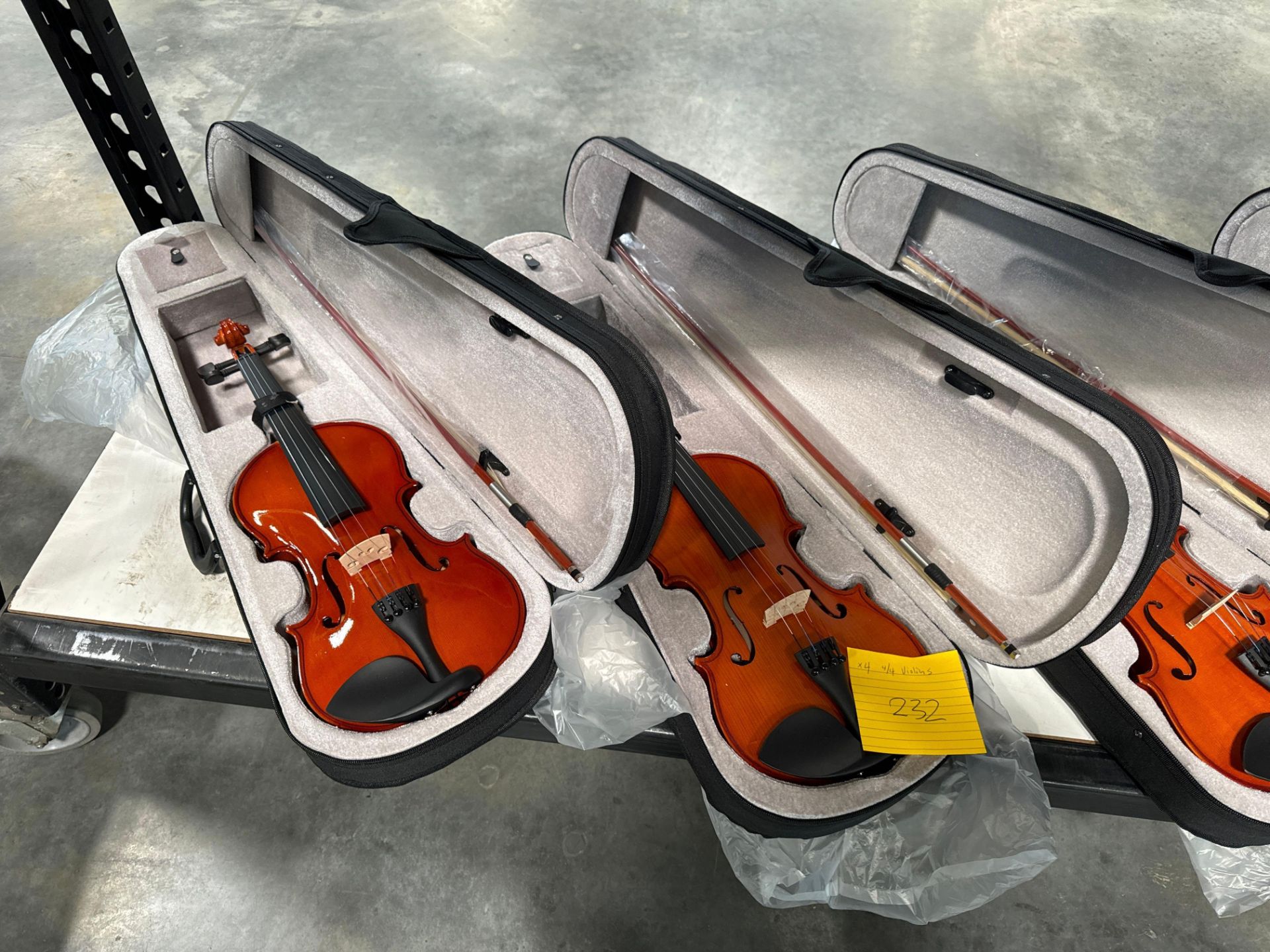 4- 4/4 Violins - Image 2 of 4