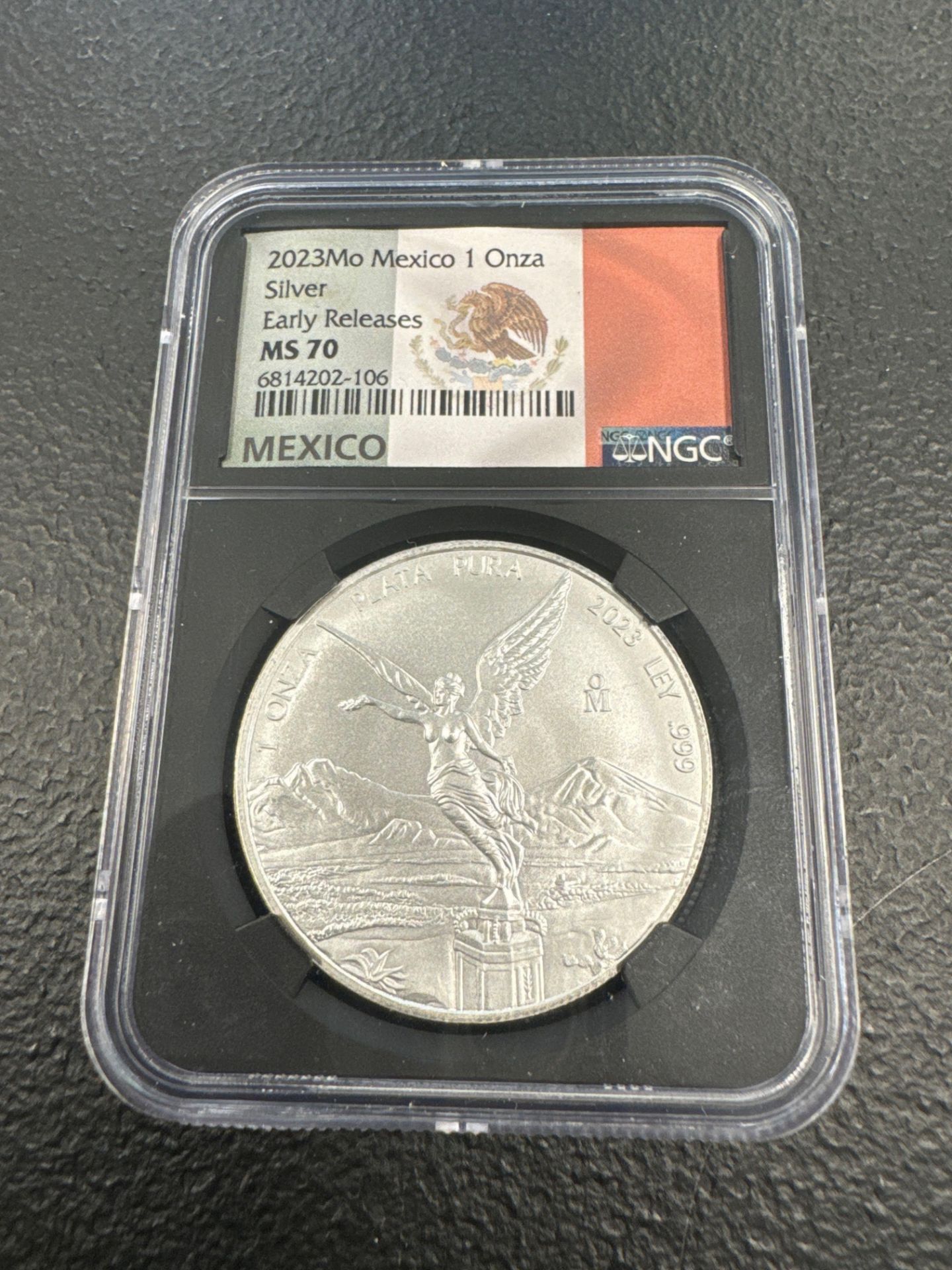 2- 2023 Silver Libertads Mexico MS 70 certified - Image 2 of 5