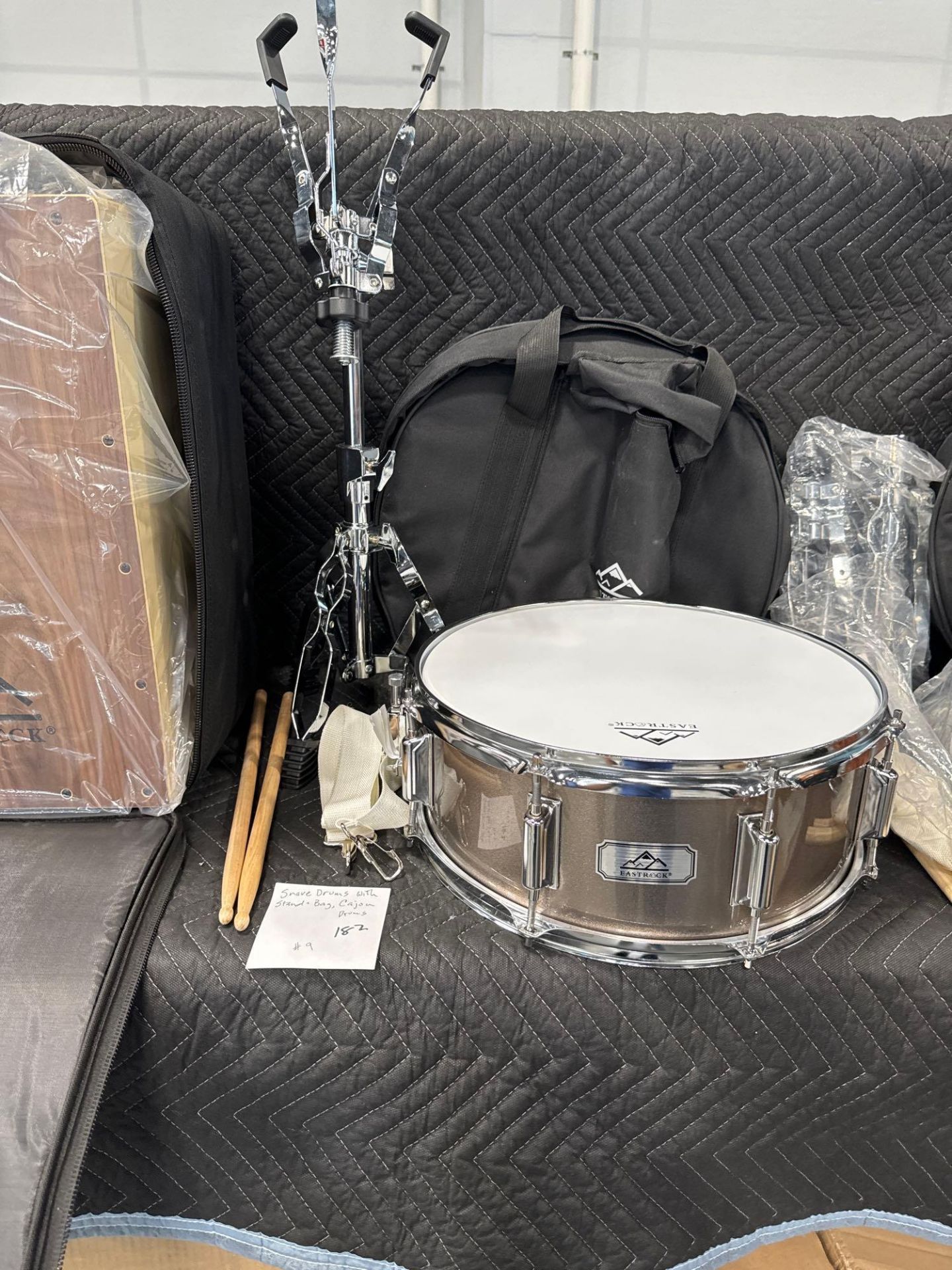Snare Drum with stand & Bag Cajun Drums - Image 3 of 5