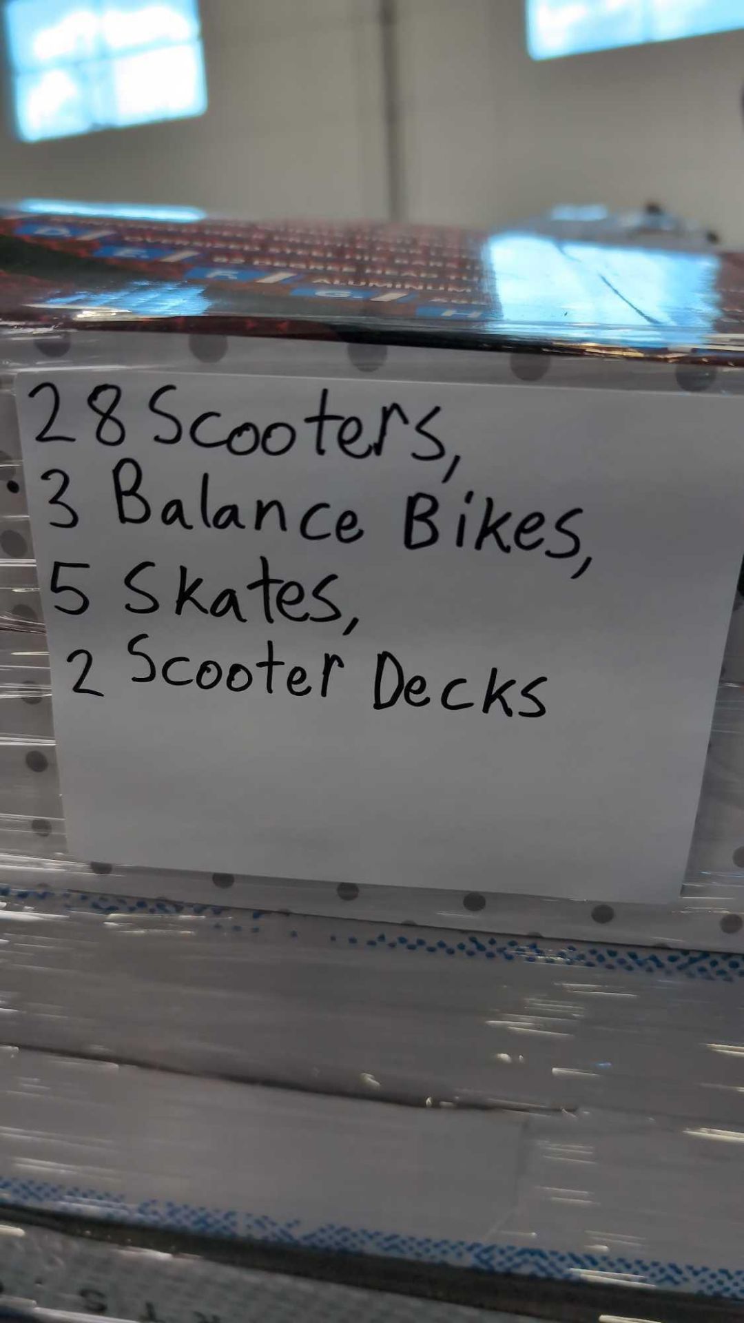 28 Scooters, three balance bikes, five skates, two scooter decks. - Image 3 of 5