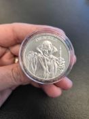 2 oz High Relief Draula Silver Coin