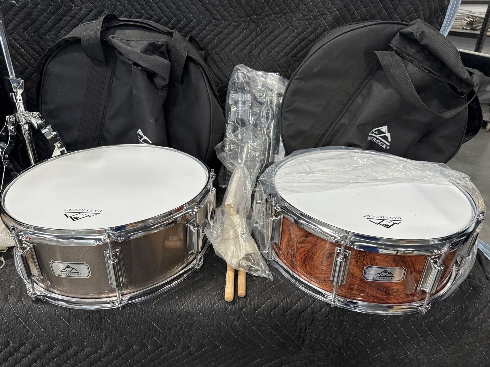 Snare Drum with stand & Bag Cajun Drums - Image 2 of 5