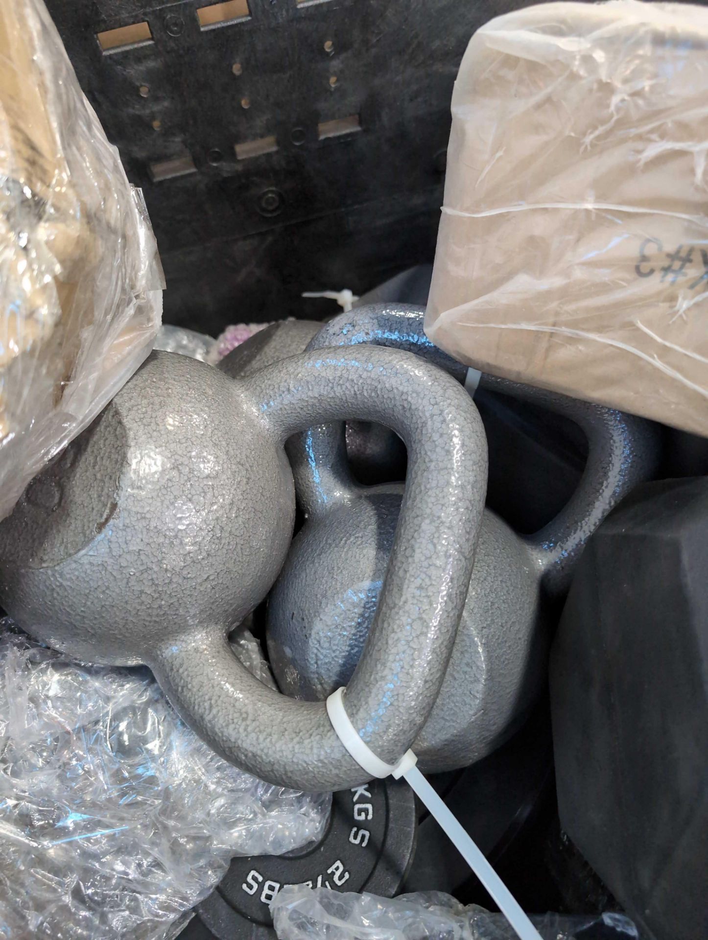 Bin of weights - Image 8 of 10