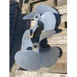 NEW Boat Propellers (2) Prop 28” Left Hand, Bronze (located in Orem) Pickup Thursday 11-5 & Friday 9