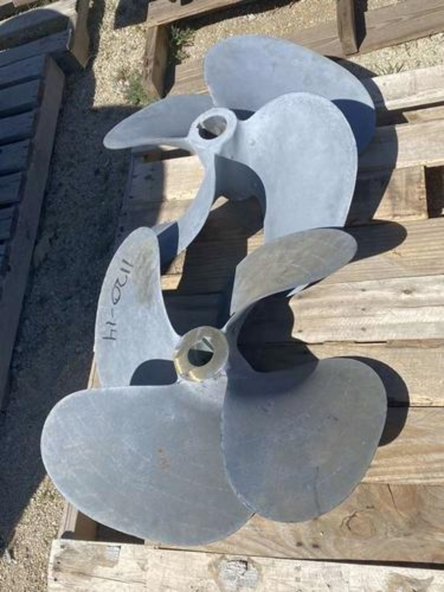 NEW Boat Propellers (2) Prop 28” Left Hand, Bronze (located in Orem) Pickup Thursday 11-5 & Friday 9