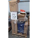 siena sleep, recycle can, Kitchen Aid 5 Pro Plus, pebble ice machine used?, knee walker and more