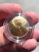 2014-W $5 Baseball Hall of Fame Gold Coin – Proof