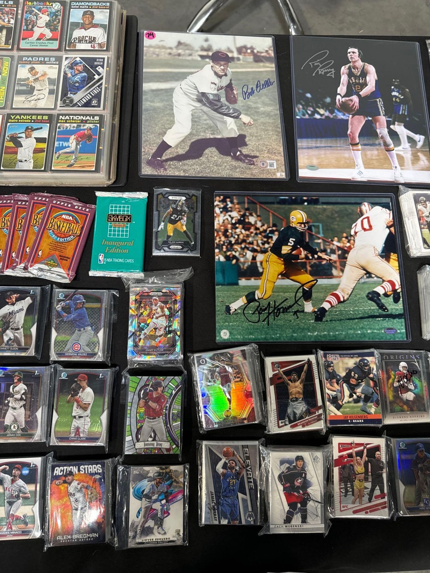 Mega Sports card Lot with Signe baseballs and more - Image 5 of 9