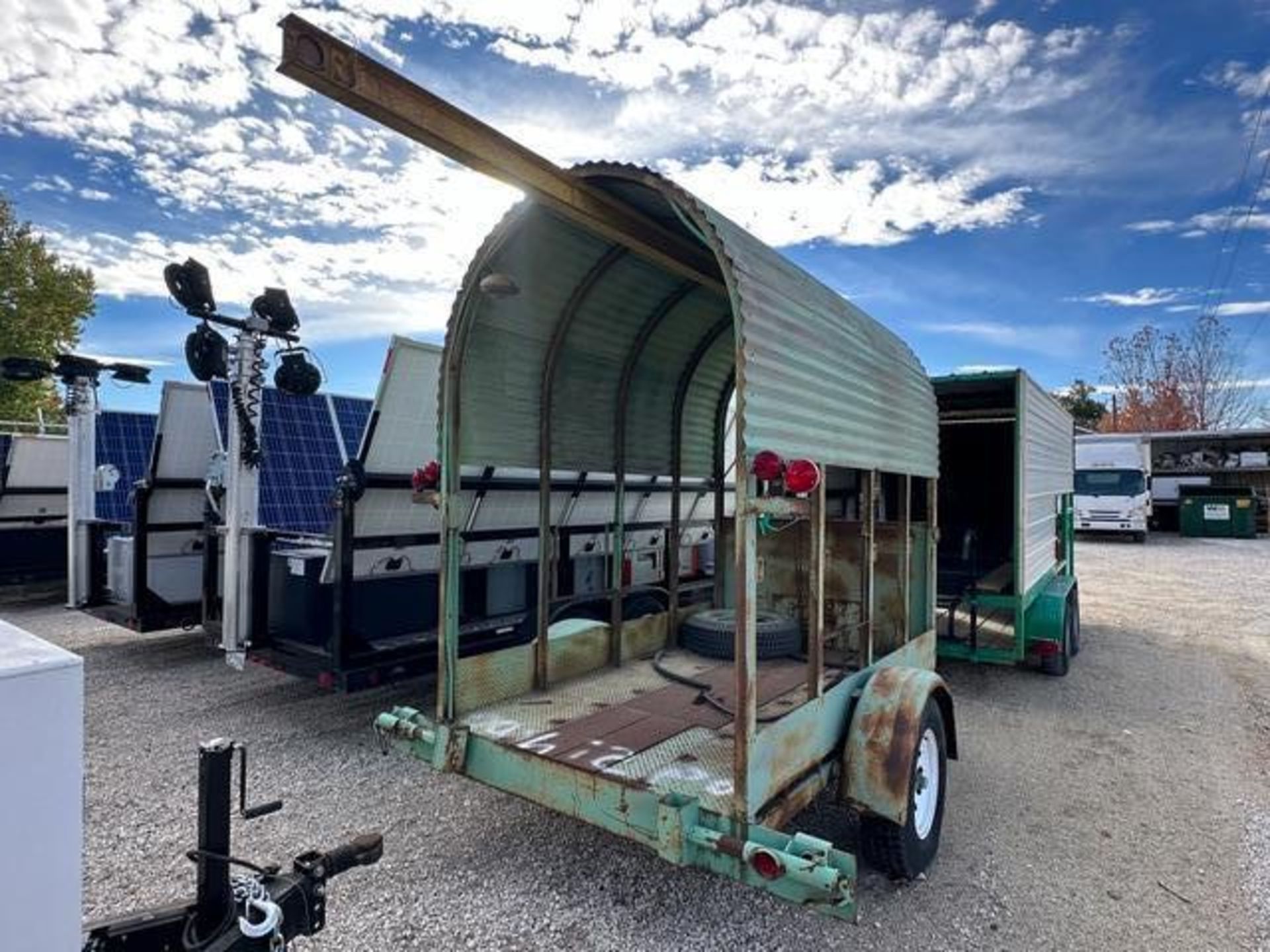 Crane Hoist Trailer 1/2 Ton (Bill of sale only no title) (located in Orem) Pickup Thursday 11-5 & Fr - Image 10 of 10