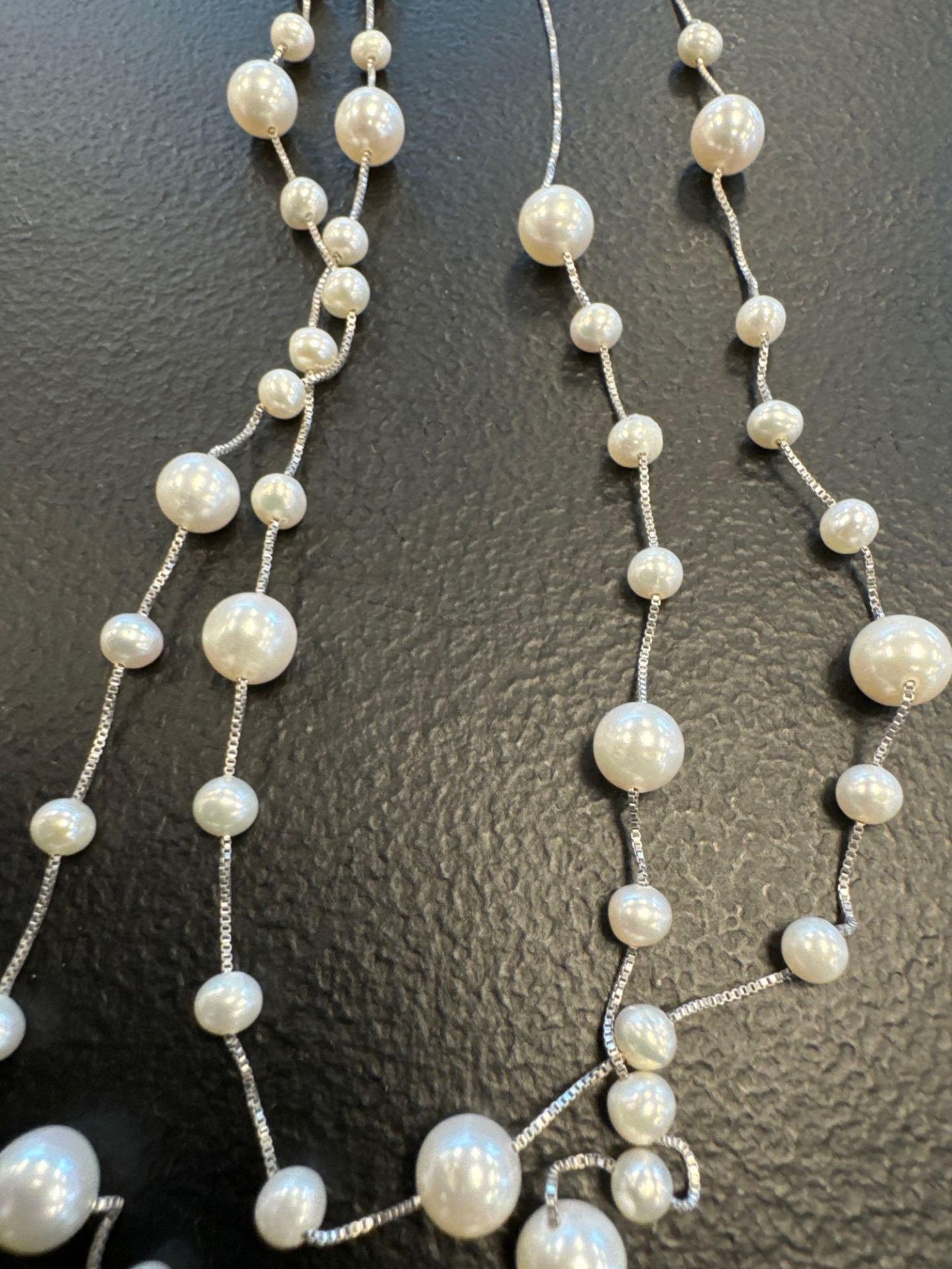 4- Pearl Necklaces $943 retail - Image 8 of 8
