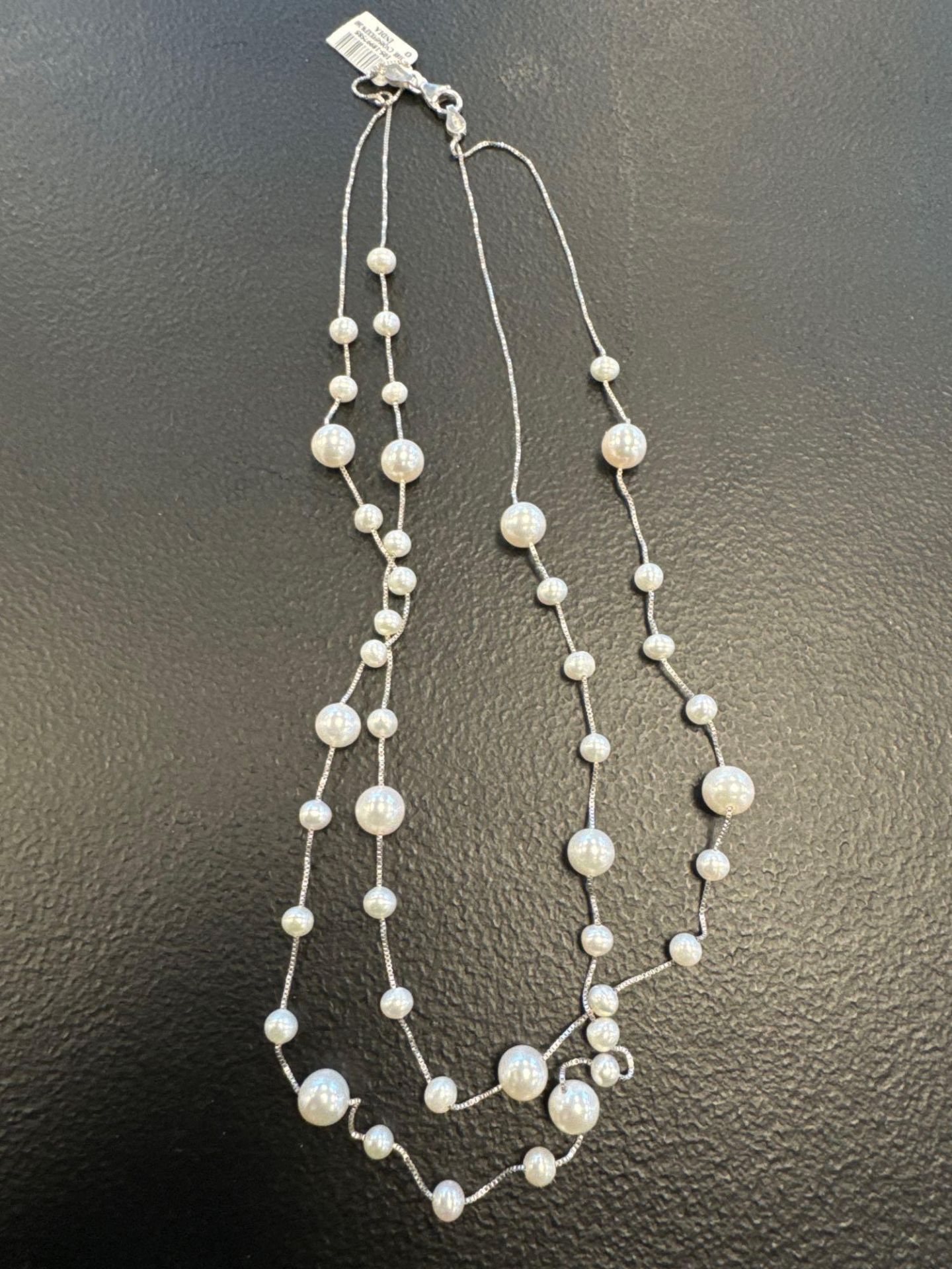 4- Pearl Necklaces $943 retail - Image 7 of 8