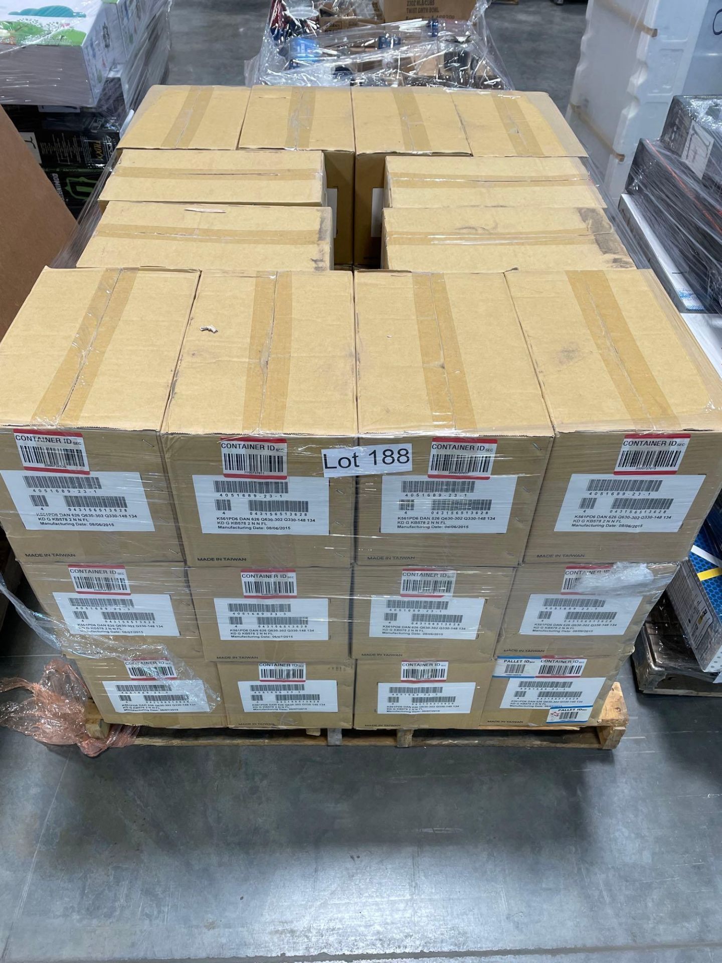 Pallet of Falcon Door Locks K561PD6 Dan 626 144 Lock sets 1 Set $204 Total Value $29,376