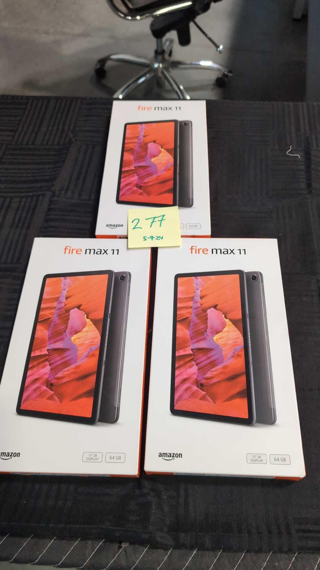 Three Amazon fire Max. 11 tablets 64 GB - Image 2 of 6