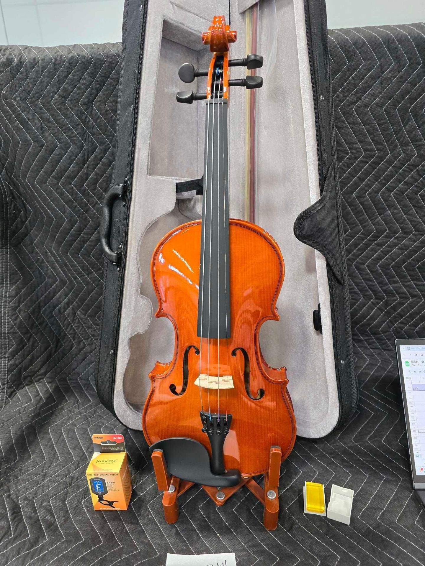 Violin 4/4 Size w/stand