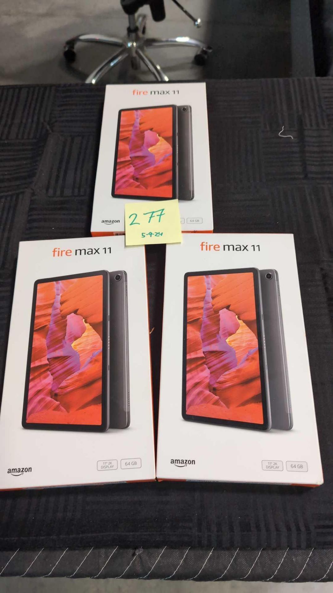 Three Amazon fire Max. 11 tablets 64 GB - Image 3 of 6