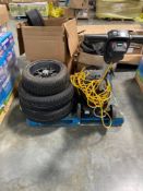 Tires, Power Flite Floor cleaner, dyson air, used and more