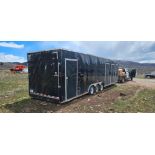 2022 Diamond Cargo Box Trailer 8.5' x 32' V Nose Triple Axle  VIN #53NBE3236N1096435 w/ approximatel