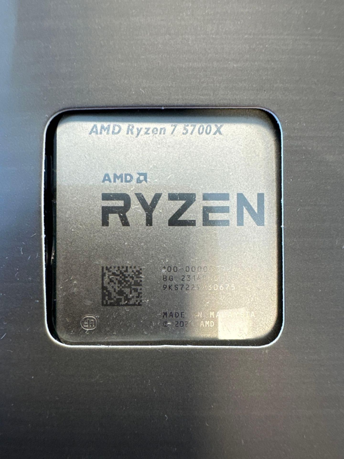 Processors: 5 -AMD Ryzen 7 5700X - Image 2 of 4