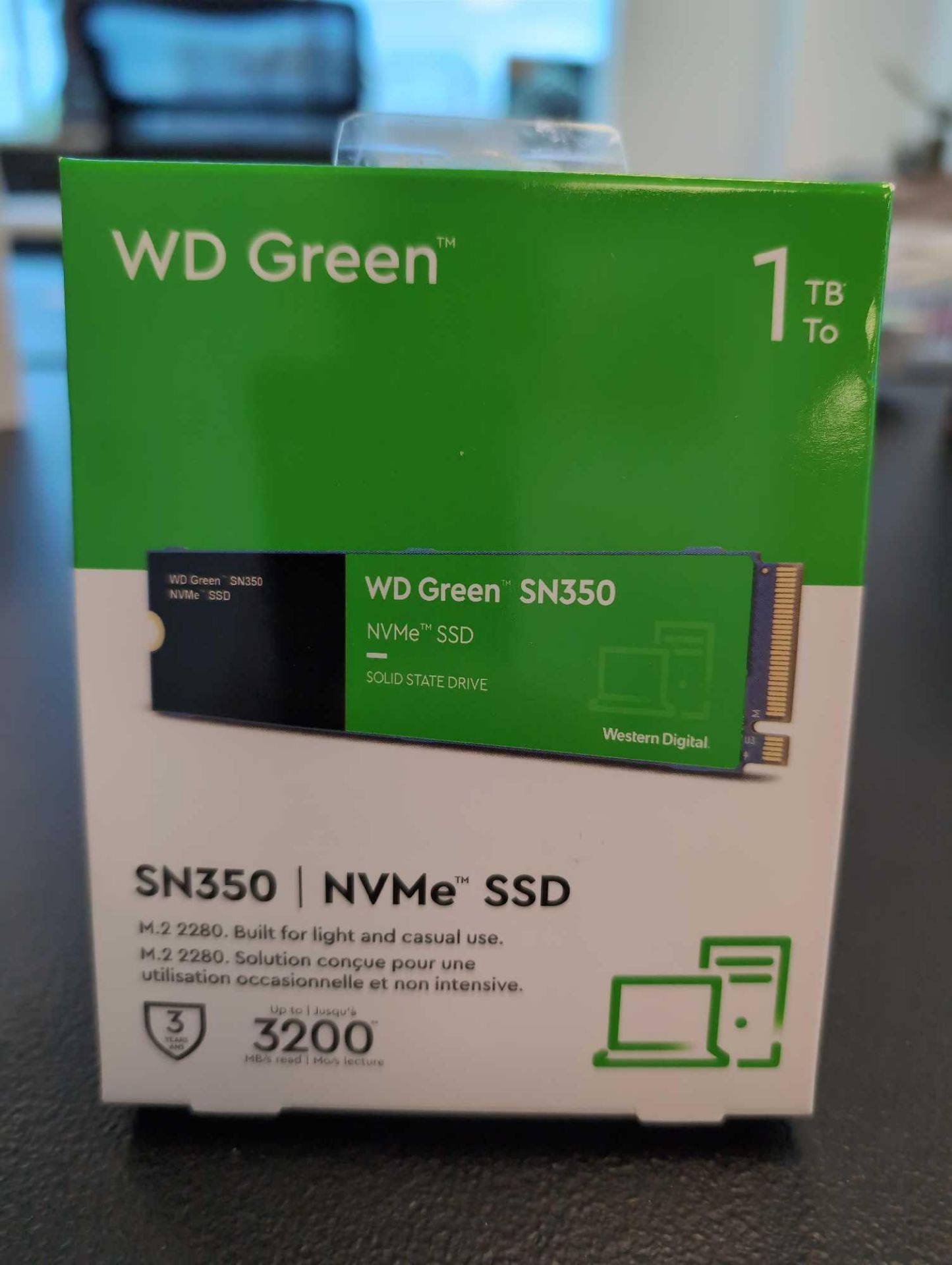 6- WD Green 1TB SN350 NVMe SSD