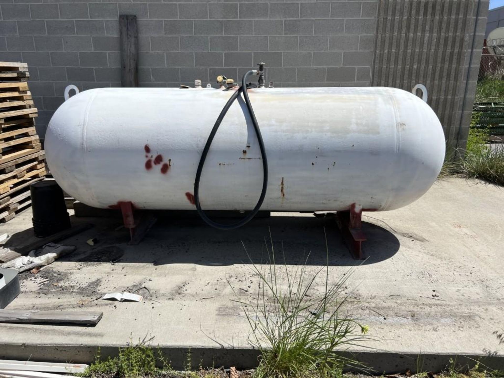 500 Gallon Propane Tank (located offsite at: Located at: 3785 W 1987 S. SLC, UT 84104 pick-up times