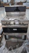 Out of box Kenmore Elite Range/oven, missing glass