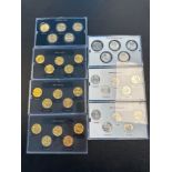 7 Gold & Platinum Quarter Set