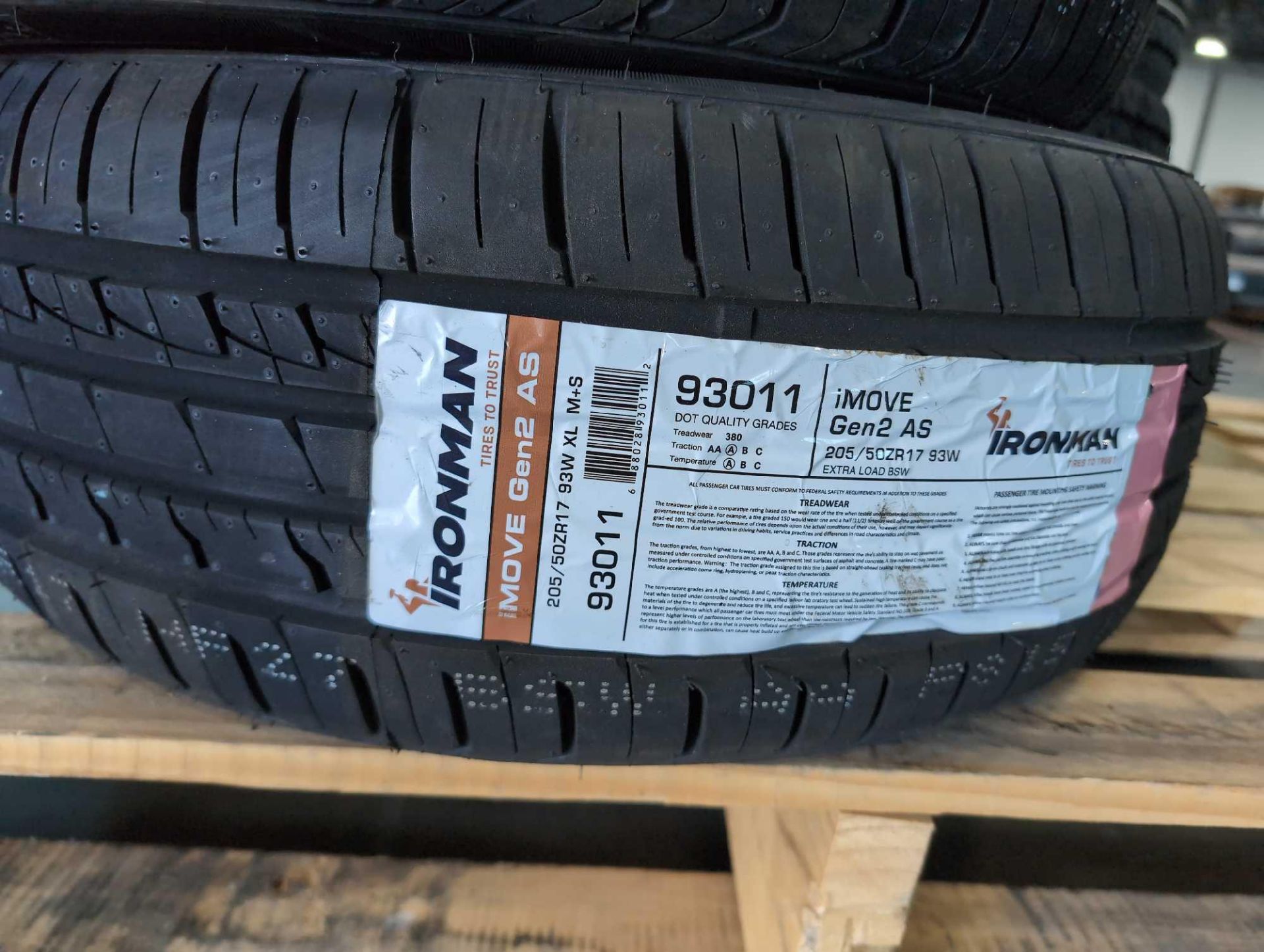 Pair of Ironman imove Gen2 AS tires, 4 Free Country D107 tires - Image 3 of 7