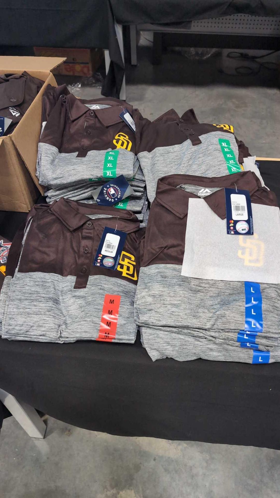 Approx 24 Jerseys and 95 San Diego Padres Polo's - Image 13 of 14