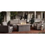 Olympus collection 4 piece fire pit set appears to be complete