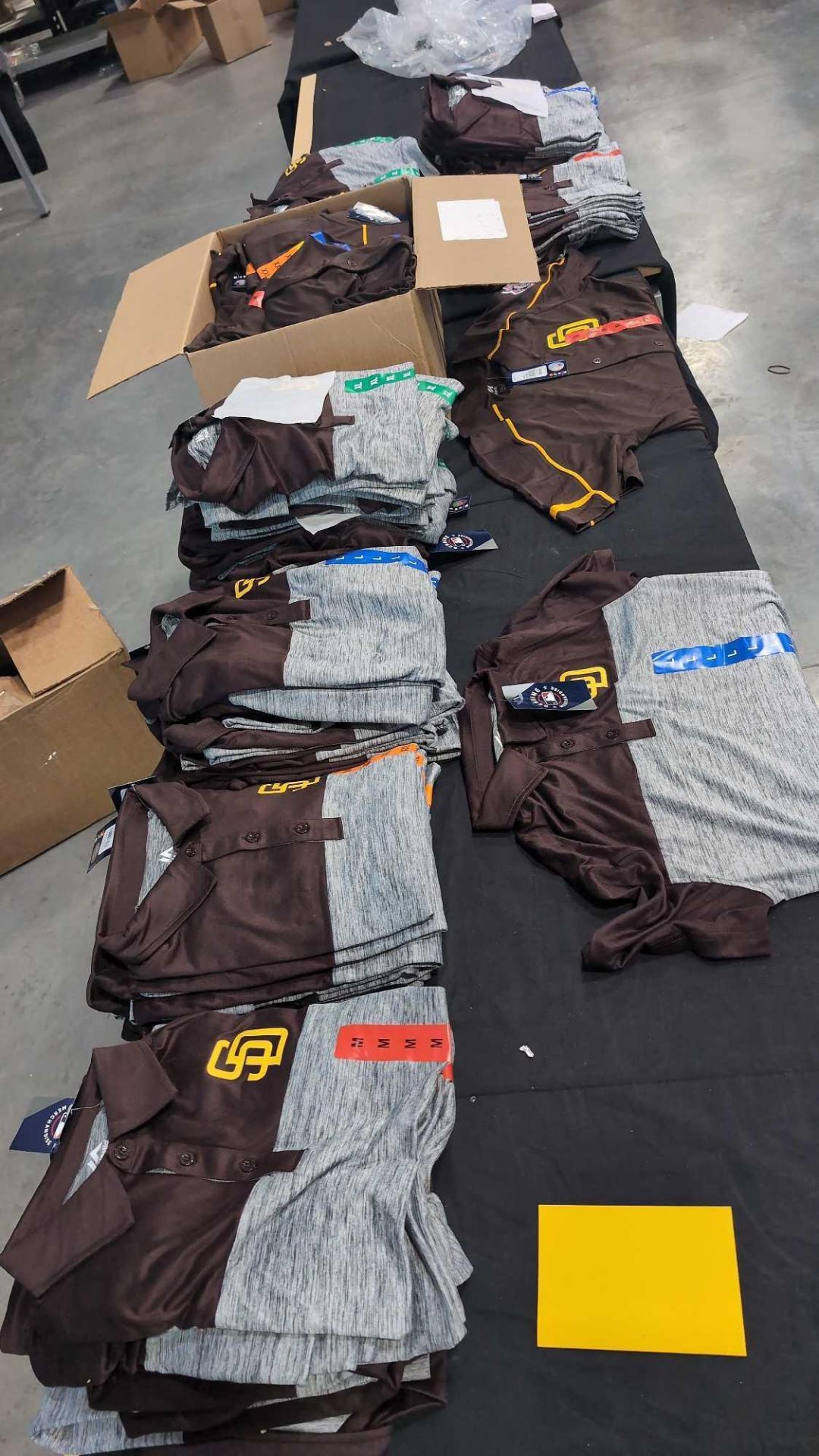 Approx 24 Jerseys and 95 San Diego Padres Polo's - Image 8 of 14